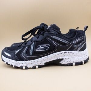 Skechers Hillcrest Black Trail Shoes 179097S Women's Size 7.5